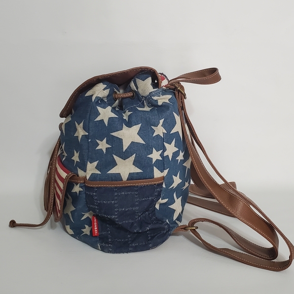 Union Bay Patriotic Flag Star and Stripe Mini Backpack - Picture 4 of 13